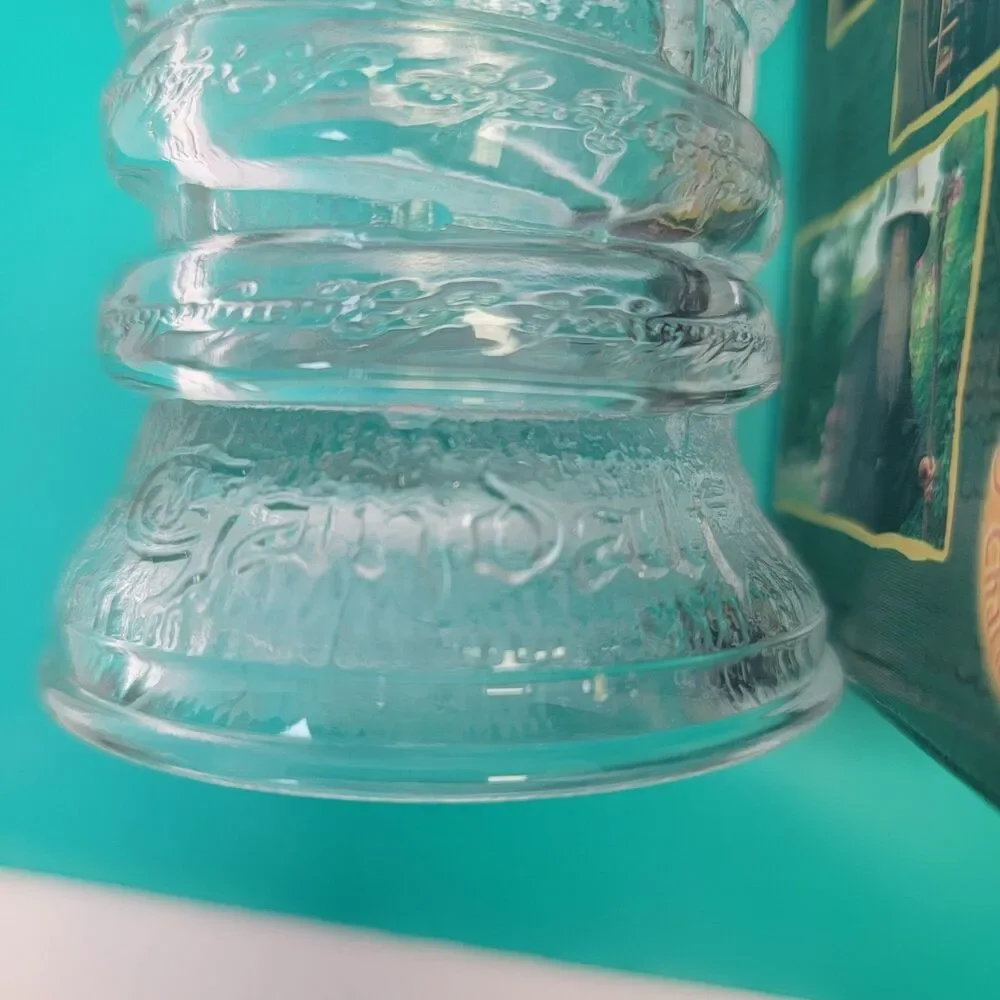 VINTAGE LORD OF THE RINGS GLASSS GOBLETS 2001 ARWEN & GANDALF 2001